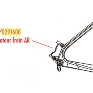 Look it Adapter FrameFor Brake
