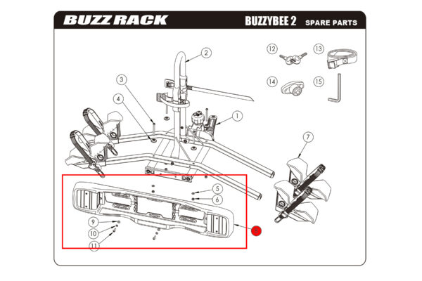 BuzzRack Light Plate Replacement Buzzybee 2 And 4 - Image 2