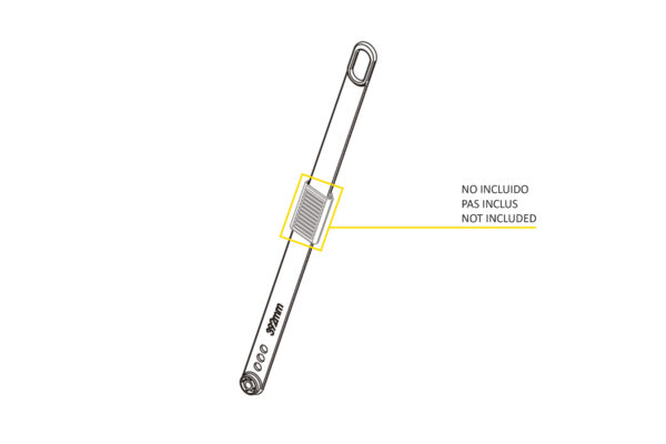 BuzzRack Wheel Support BeltRempl. Buzzybee 2/4