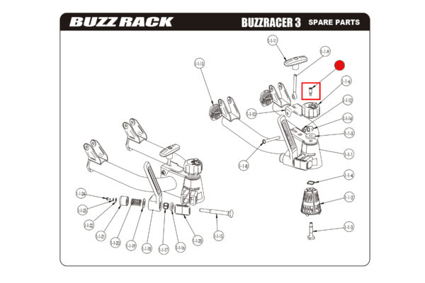 BuzzRack Seal Remplacement Buzzcacer 3 - Image 2