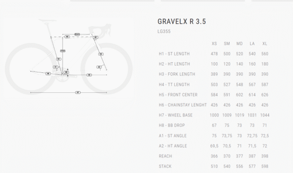BH GRAVELX R 3.5 LG355 - Imagem 5