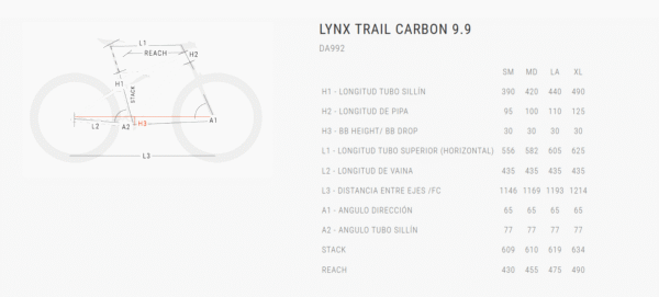 LYNX TRAIL CARBON 9.9 DA992 - Imagem 2