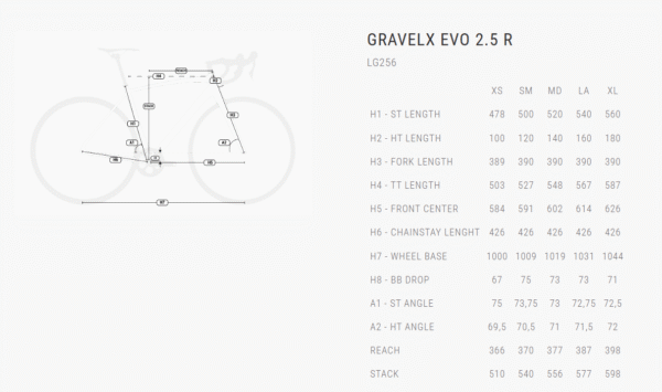 BH GRAVELX EVO 2.5 R LG256 - Imagem 5