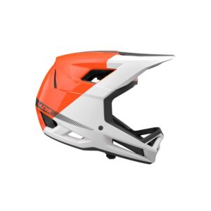 LAZER CAPACETE CAGE KINETICORE BRANCO/LARANJA